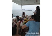 深圳租游艇出海 家人朋友旅游聚会首选