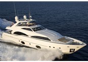 Ferretti 97 豪华游艇安妮玛丽在那不勒斯包租期间提供10%折扣优惠