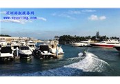 深圳大梅沙60尺豪华游艇  3小时出海套餐11800狂欢价来袭！