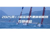 2025第十一届深圳大鹏杯帆船赛
